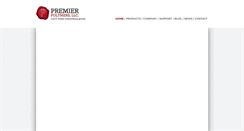 Desktop Screenshot of premierpolymers.com