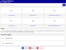 Tablet Screenshot of premierpolymers.net
